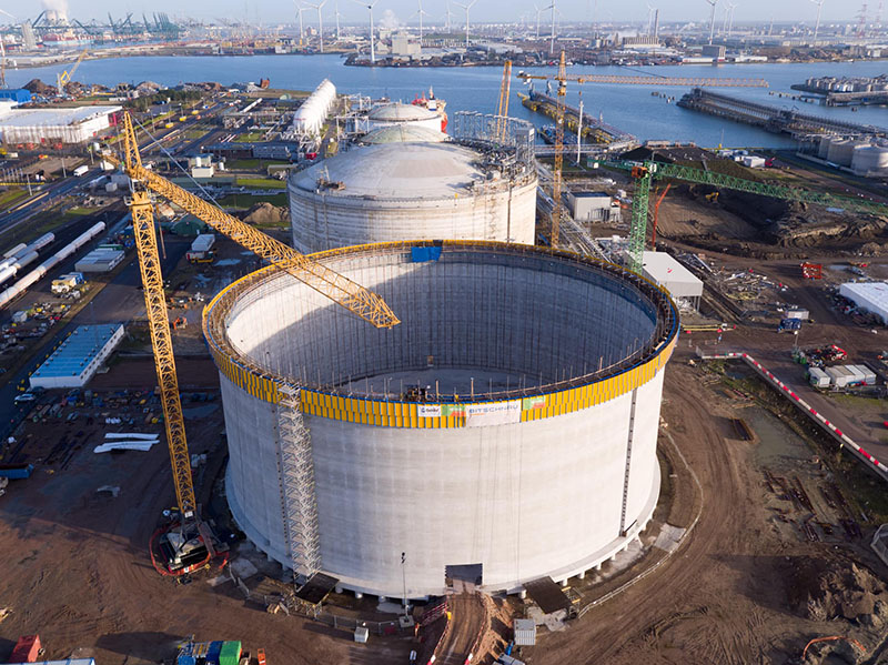 LNG TANK SCHALUNG