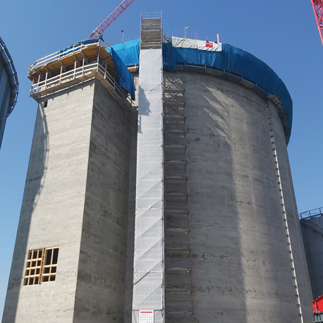 Gleitschalung rundsilo aarberg