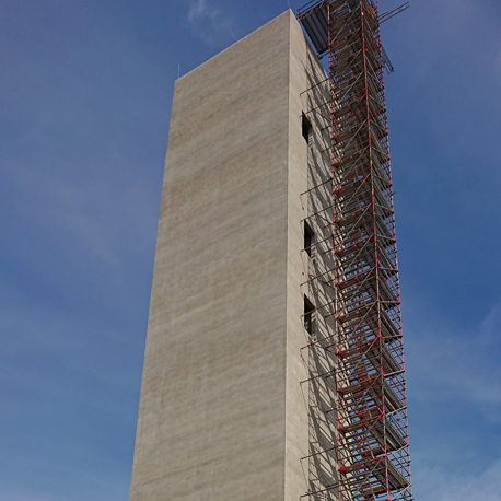 Gleitschalung Treppenkern Herne