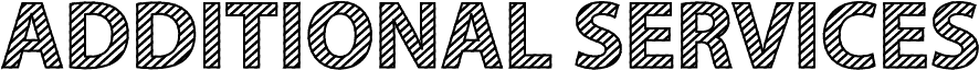 additionalservice schrift