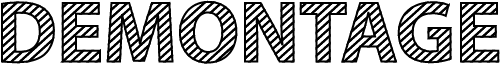 demontage schrift