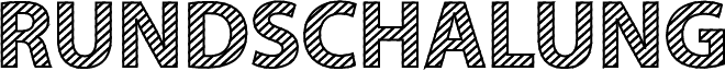 rundschalung schrift