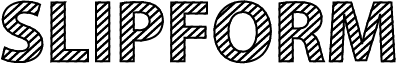 slipform schrift
